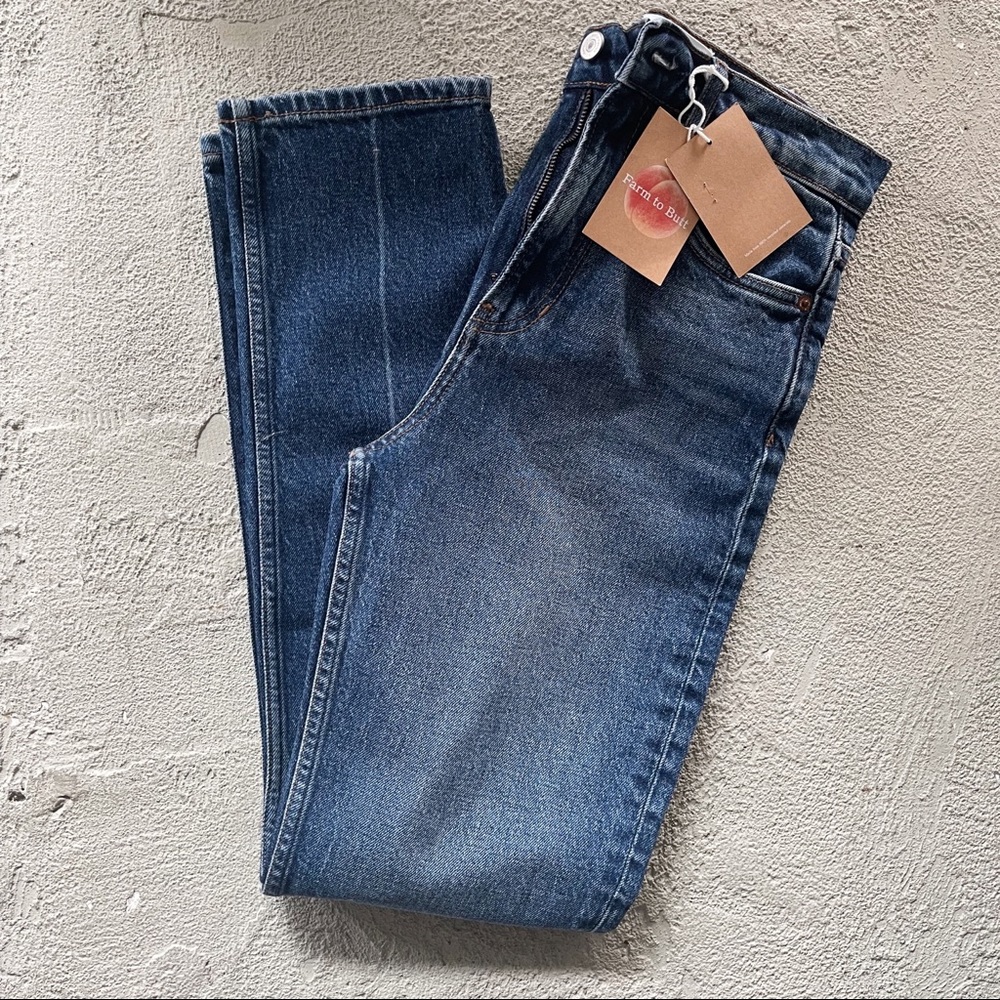 Reformation Liza ultra high rise jeans Icarian